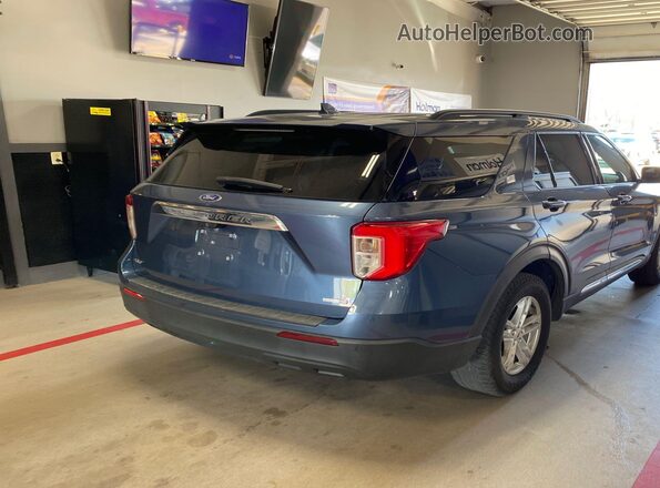 1FMSK8DH6LGC37262 2020 FORD FORD EXPLORER  წინა მარცხენა ხედი სამი მეოთხედიდან