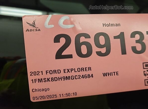 1FMSK8DH9MGC24684 2021 FORD FORD EXPLORER  