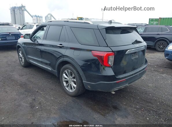 1FMSK8FH0MGA84859 2021 FORD FORD EXPLORER Black Tył lewy