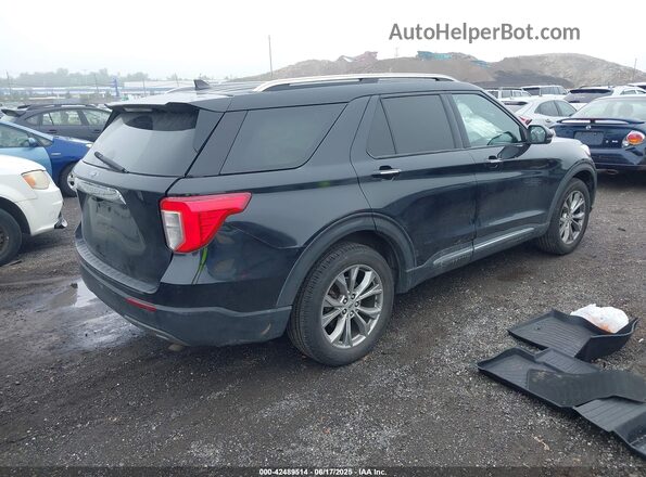 1FMSK8FH0MGA84859 2021 FORD FORD EXPLORER Black Tył prawy