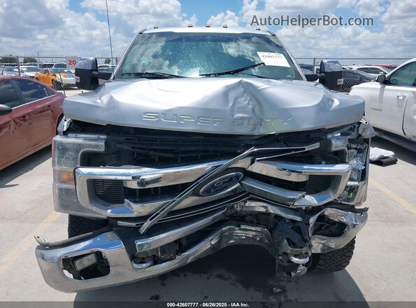 1FT7W2B6XMEC98561 2021 FORD F-250 Silver Vista del cuadro de instrumentos