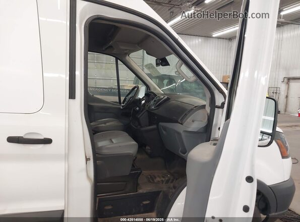 1FTBW2CG0GKB14140 2016 FORD TRANSIT-350 White წინა სალონის ხედი