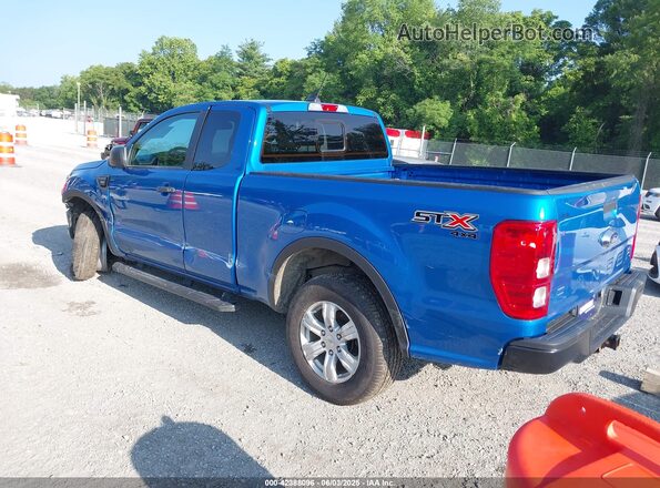 1FTER1FH2MLD00318 2021 FORD RANG Blue Հետևի ձախ