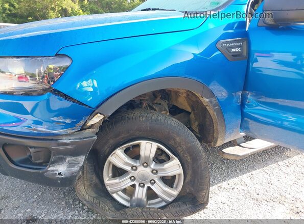 1FTER1FH2MLD00318 2021 FORD RANG Blue Դիմացի տեսք