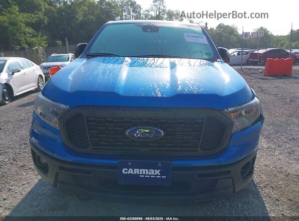 1FTER1FH2MLD00318 2021 FORD RANG Blue Սարքավորումների վահանակի տեսք