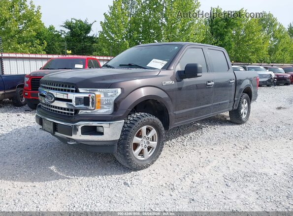 1FTEW1E5XLFA26833 2020 FORD F150 Black Առջևի ձախ երեք քառորդ տեսարան