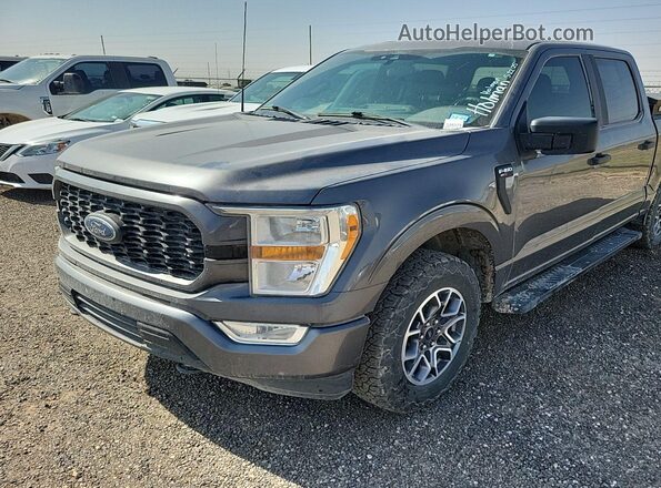 1FTEW1EB5MKF01044 2021 FORD F150  Вид щитка приладів