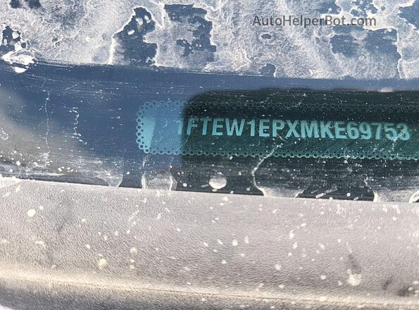 1FTEW1EPXMKE69753 2021 FORD F150  Задня ліва чверть