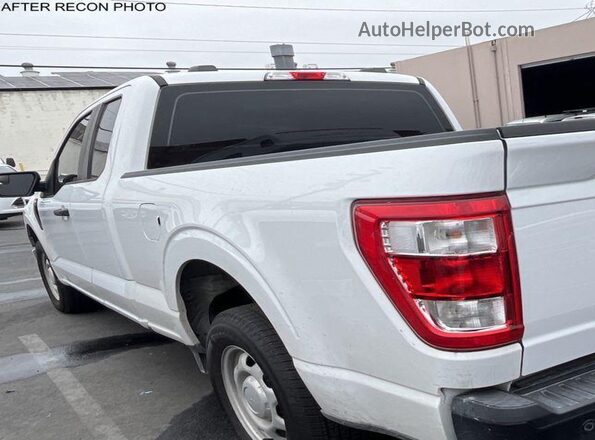 1FTEX1CB7MFA03419 2021 FORD F150  Задня ліва чверть