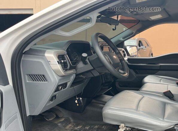1FTEX1CB7MFA03419 2021 FORD F150  Вид щитка приладів