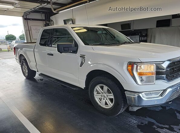 1FTEX1EB3MKD86148 2021 FORD F150  Вид салону спереду