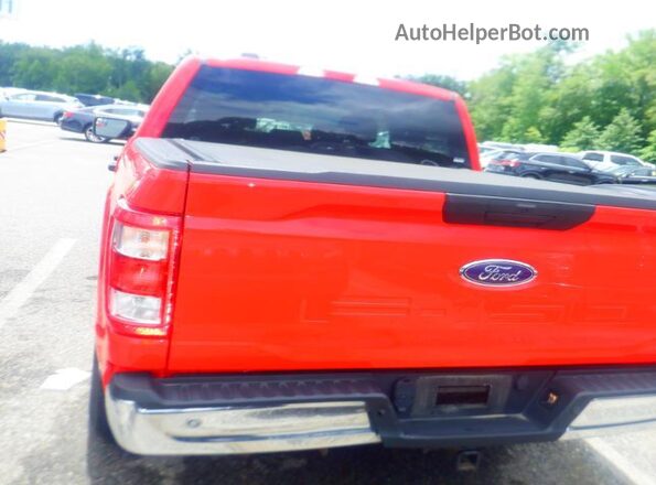 1FTFW1E83MKE96063 2021 FORD F150  Vista tres cuartos delantera izquierda