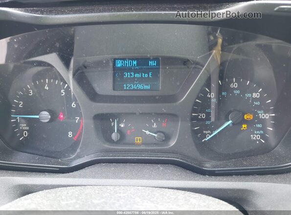 1FTYR1YM6JKB34801 2018 FORD TRANSIT VAN White Вид задніх сидінь
