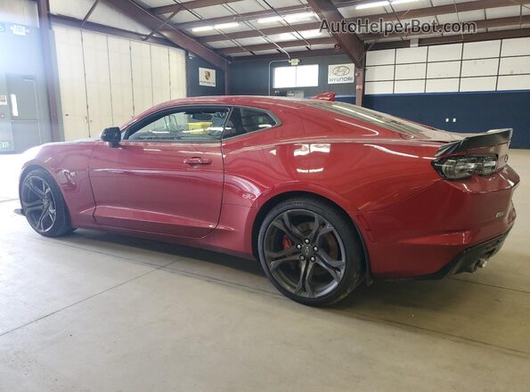 1G1FE1R78M0105045 2021 CHEVROLET CAMARO Red Задня ліва чверть