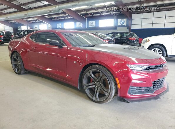 1G1FE1R78M0105045 2021 CHEVROLET CAMARO Red Передня права чверть