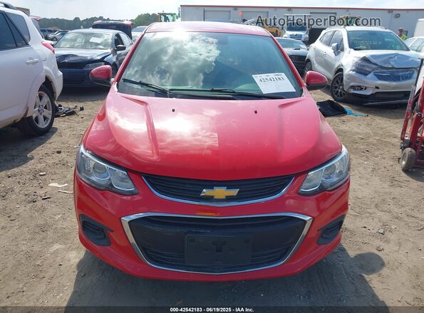 1G1JG6SB3L4131561 2020 CHEVROLET SONIC Red 