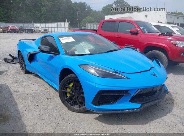1G1YC2D41P5108183 2023 CHEVROLET CORVETTE Blue Вид щитка приладів