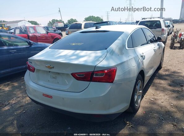 1G1ZC5ST3MF042922 2021 CHEVROLET MALIBU Белый Задняя правая четверть