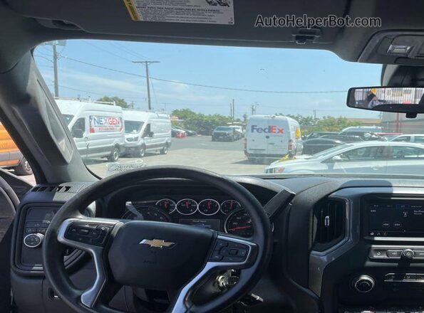 1GCPWAEH8MZ248600 2021 CHEVROLET SILVERADO  Առջևի ձախ երեք քառորդ տեսարան