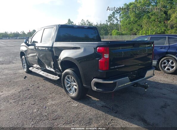 1GCPWCED5MZ388533 2021 CHEVROLET SILVERADO Black Tył lewy
