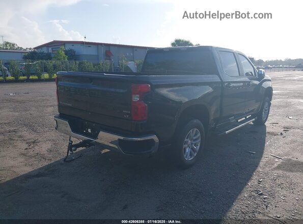 1GCPWCED5MZ388533 2021 CHEVROLET SILVERADO Black Tył prawy