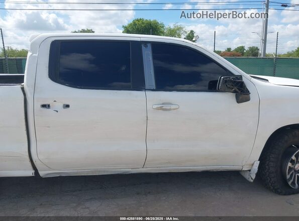 1GCUDDED4PZ322851 2023 CHEVROLET SILVERADO White Вид задньої частини салону