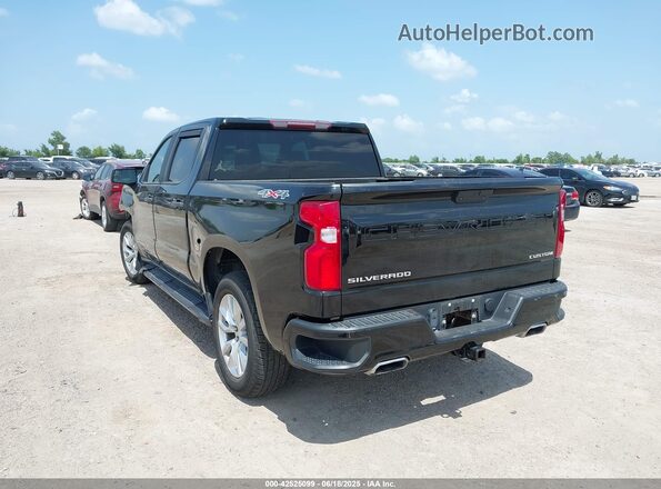 1GCUYBEF6MZ288272 2021 CHEVROLET SILVERADO Black Հետևի ձախ