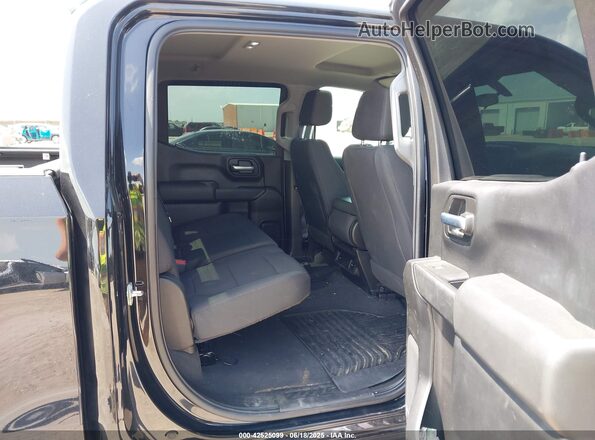 1GCUYBEF6MZ288272 2021 CHEVROLET SILVERADO Black VIN կոդի պիտակի տեսք