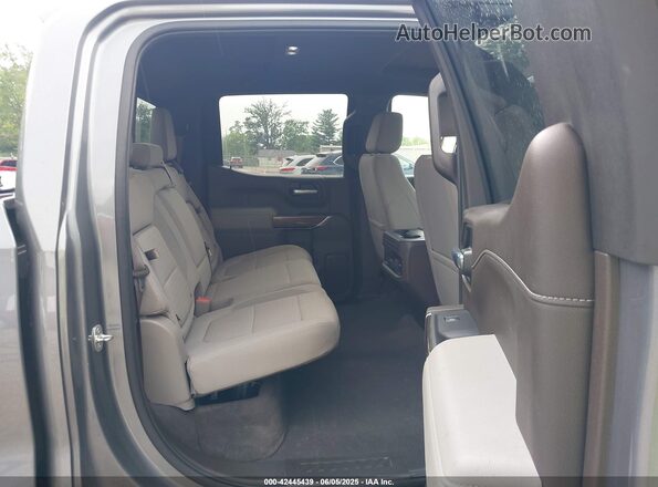 1GCUYEED2MZ337046 2021 CHEVROLET SILVERADO Gray VIN կոդի պիտակի տեսք