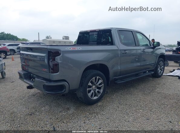 1GCUYEED2MZ337046 2021 CHEVROLET SILVERADO Gray Հետևի աջ