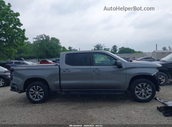 1GCUYEED2MZ337046 2021 CHEVROLET SILVERADO Gray Սալոնի 360 աստիճան տեսք