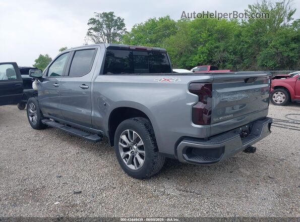 1GCUYEED2MZ337046 2021 CHEVROLET SILVERADO Gray Հետևի ձախ