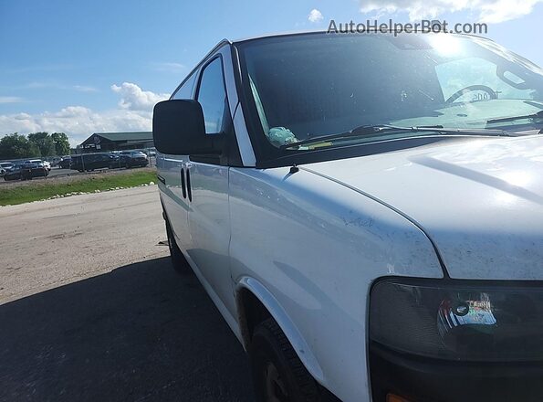 1GCWGAFP8M1308565 2021 CHEVROLET EXPRESS  Вид наклейки с VIN-кодом