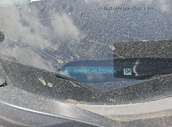 1GKKNML41LZ225564 2020 GMC ACADIA  Вид щитка приладів