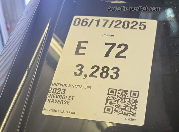 1GNEVGKW7PJ227568 2023 CHEVROLET TRAVERSE  