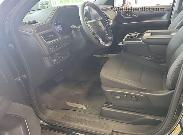 1GNSKLED3MR331759 2021 CHEVROLET TAHOE Black წინა სალონის ხედი