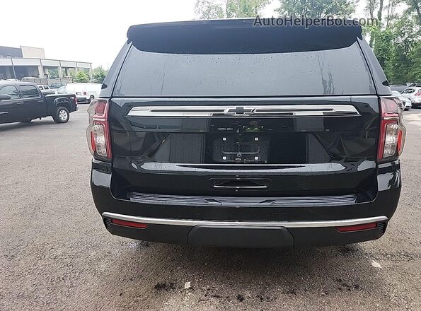 1GNSKLED3MR331759 2021 CHEVROLET TAHOE Black უკანა ხედი
