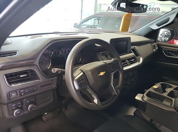 1GNSKLED3MR332314 2021 CHEVROLET TAHOE Black Front left