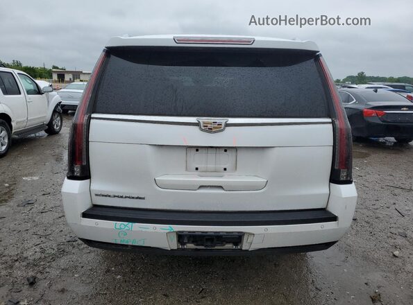 1GYS4HKJ7GR456322 2016 CADILLAC ESCALADE White Widok z tyłu