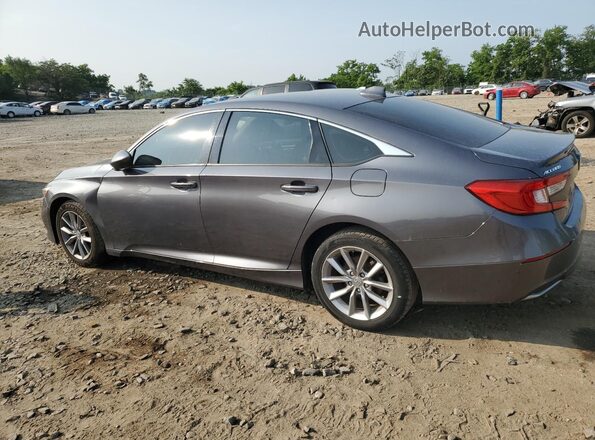 1HGCV1F10MA054419 2021 HONDA ACCORD Gray Rear left