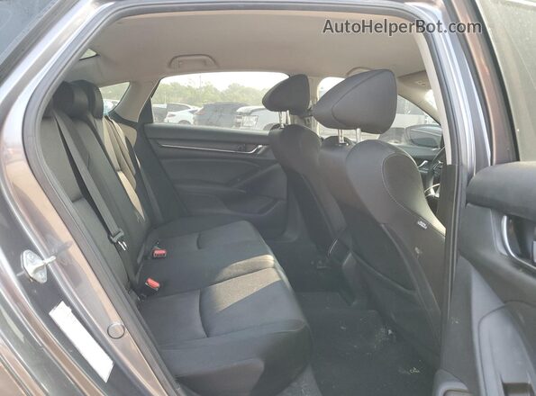 1HGCV1F10MA054419 2021 HONDA ACCORD Gray Rear seats view