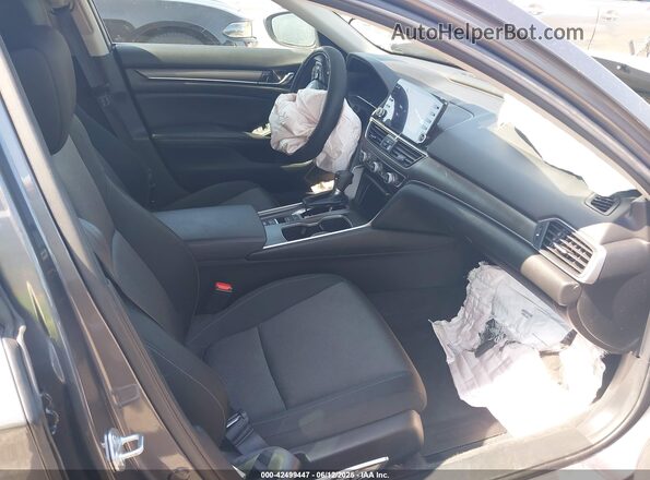 1HGCV1F13NA074164 2022 HONDA ACCORD Gray Սալոնի դիմացի տեսք