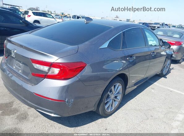 1HGCV1F13NA074164 2022 HONDA ACCORD Gray Հետևի աջ