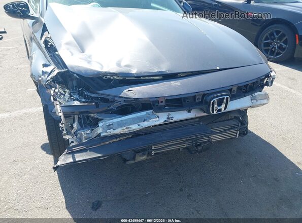 1HGCV1F13NA074164 2022 HONDA ACCORD Gray Դիմացի տեսք