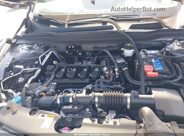 1HGCV1F13NA074164 2022 HONDA ACCORD Gray Հետևի տեսք