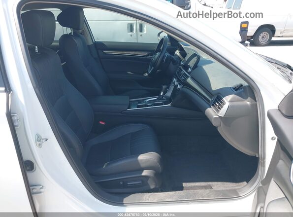 1HGCV1F49MA006119 2021 HONDA ACCORD White Widok wnętrza z przodu