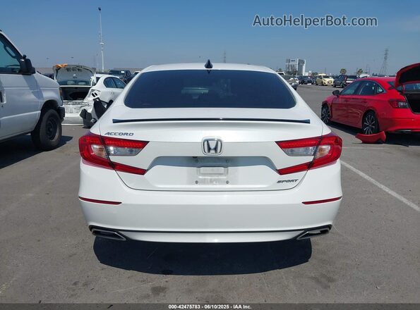 1HGCV1F49MA006119 2021 HONDA ACCORD White 