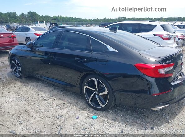 1HGCV2F31MA028547 2021 HONDA ACCORD Black Tył lewy