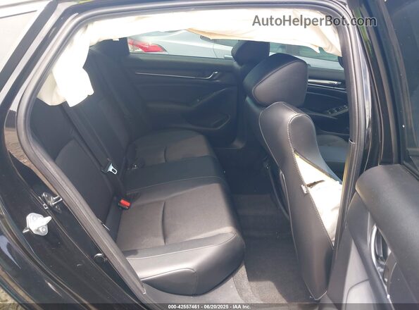 1HGCV2F31MA028547 2021 HONDA ACCORD Black Widok naklejki z numerem VIN