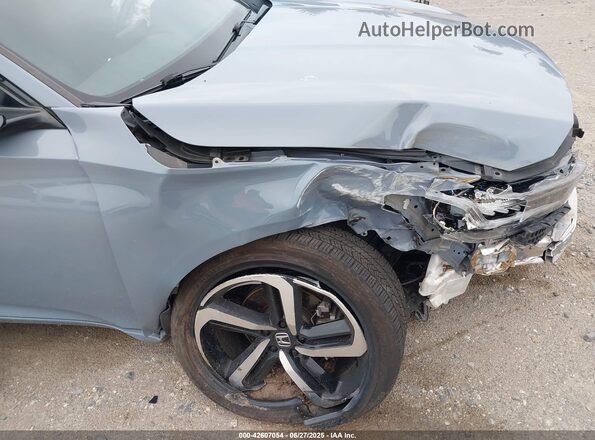 1HGCV2F36MA019276 2021 HONDA ACCORD Light Blue Front view